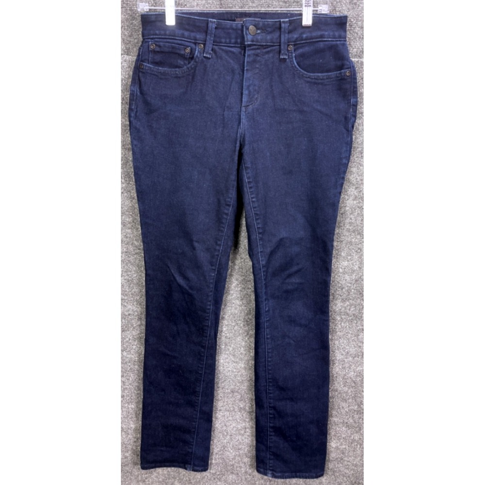 NYDJ Sheri Slim Jeans Womens Size 4 Dark Wash Lift Tuck Technology Denim